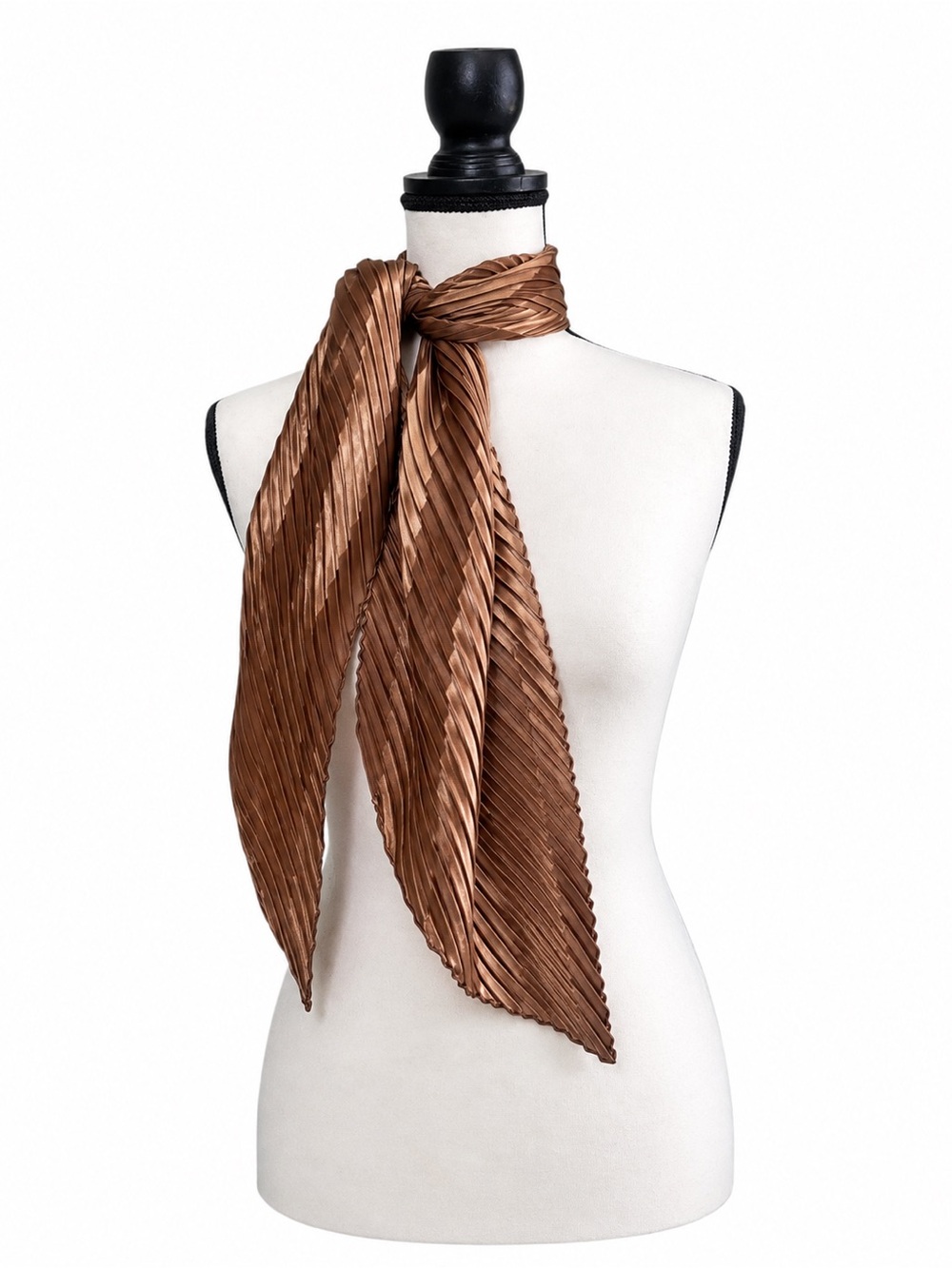 Shiny Brown/Bronze Scarf